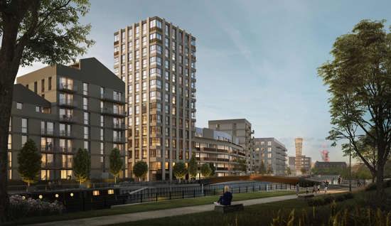 Sugar House Island – Hybrid Planning Permission and ongoing advice for a new 10 ha neighbourhood in east London.