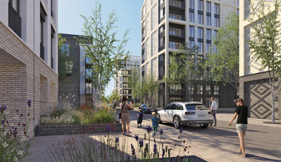 Green light for 570-home scheme set to transform the former Lambeth hospital site in south London 